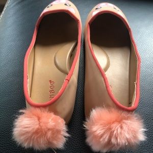 Bamboo piggy flats. 🐷